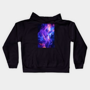 Mystic Purple - Flames of Enchantment Kids Hoodie